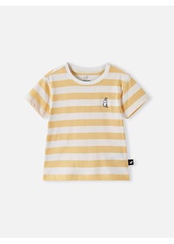 Reima T-Shirt Moomin Tussilango 5200202B Żółty Regular Fit ze sklepu MODIVO w kategorii Koszulki niemowlęce - zdjęcie 168381933