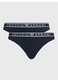 Emporio Armani Underwear Komplet 2 par fig klasycznych 163334 3R227 00135 Granatowy ze sklepu MODIVO w kategorii Majtki damskie - zdjęcie 168381953