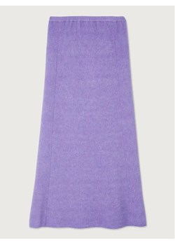 American Vintage Spódnica midi Tyji TYJ13AH23 Fioletowy Regular Fit ze sklepu MODIVO w kategorii Spódnice - zdjęcie 168383000