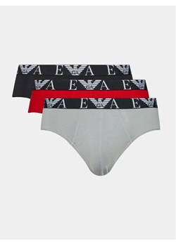 Emporio Armani Underwear Komplet 3 par slipów 111734 3F715 41074 Czerwony ze sklepu MODIVO w kategorii Majtki męskie - zdjęcie 168383084