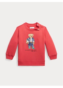 Polo Ralph Lauren Bluza 320920254001 Czerwony Regular Fit ze sklepu MODIVO w kategorii Bluzy i swetry - zdjęcie 168383342