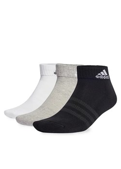 adidas Skarpety Niskie Unisex Cushioned Sportswear Ankle Socks 6 Pairs IC1292 Szary ze sklepu MODIVO w kategorii Skarpetki damskie - zdjęcie 168384620