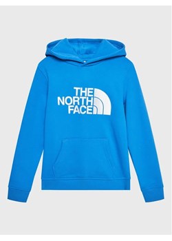 The North Face Bluza Drew Peak NF0A82EN Niebieski Regular Fit ze sklepu MODIVO w kategorii Bluzy chłopięce - zdjęcie 168386160