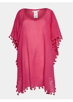 Seafolly Sukienka plażowa Amnesia 52162 Różowy Regular Fit ze sklepu MODIVO w kategorii Odzież plażowa - zdjęcie 168386592