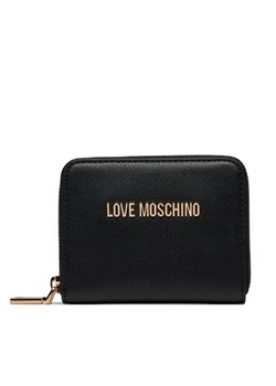 LOVE MOSCHINO Duży Portfel Damski JC5702PP1ILD0000 Czarny ze sklepu MODIVO w kategorii Portfele damskie - zdjęcie 168387594