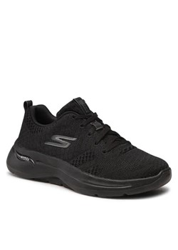 Skechers Sneakersy Go Walk Arch Fit 124403/BBK Czarny ze sklepu MODIVO w kategorii Buty sportowe damskie - zdjęcie 168388610