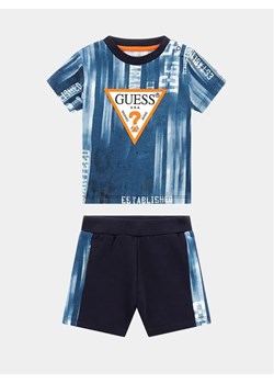 Guess Komplet t-shirt i szorty sportowe I4RG06 K8HM3 Kolorowy Regular Fit ze sklepu MODIVO w kategorii Komplety niemowlęce - zdjęcie 168388680