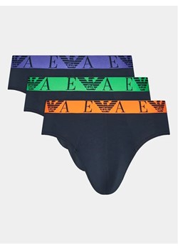 Emporio Armani Underwear Komplet 3 par slipów 111734 4R715 70435 Granatowy ze sklepu MODIVO w kategorii Majtki męskie - zdjęcie 168389060