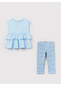 OVS Komplet bluzka i legginsy 1489194 Niebieski Regular Fit ze sklepu MODIVO w kategorii Komplety dziewczęce - zdjęcie 168389571