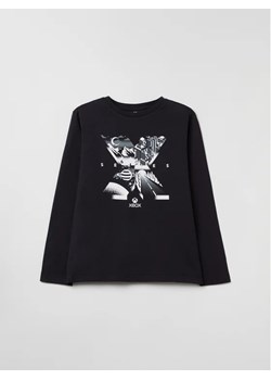 OVS Bluzka 1339749 Czarny Regular Fit ze sklepu MODIVO w kategorii T-shirty chłopięce - zdjęcie 168389901