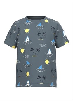 NAME IT T-Shirt 13216936 Szary Regular Fit ze sklepu MODIVO w kategorii Koszulki niemowlęce - zdjęcie 168390613