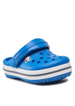 Crocs Klapki Crocband Clog T 207005 Niebieski ze sklepu MODIVO w kategorii Buciki niemowlęce - zdjęcie 168391043
