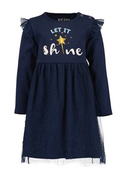 Blue Seven Sukienka codzienna 963090 X Granatowy Regular Fit ze sklepu MODIVO w kategorii Sukienki niemowlęce - zdjęcie 168393263