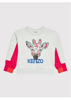 Kenzo Kids Bluza K15568 M Szary Regular Fit ze sklepu MODIVO w kategorii Bluzy dziewczęce - zdjęcie 168393461