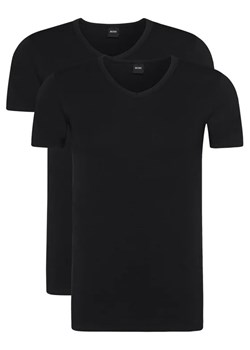Boss Komplet 2 t-shirtów Vn 2P Co/El 50325408 Czarny Slim Fit ze sklepu MODIVO w kategorii T-shirty męskie - zdjęcie 168394994