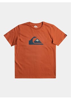 Quiksilver T-Shirt Complogo Tees EQBZT04369 Pomarańczowy Regular Fit ze sklepu MODIVO w kategorii T-shirty chłopięce - zdjęcie 168395363
