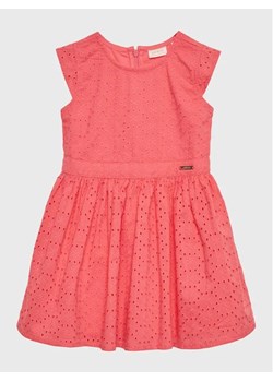 Guess Sukienka codzienna K3GK10 WFBC0 Różowy Regular Fit ze sklepu MODIVO w kategorii Sukienki dziewczęce - zdjęcie 168397253