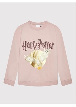 NAME IT Bluza HARRY POTTER 13201359 Różowy Regular Fit ze sklepu MODIVO w kategorii Bluzy dziewczęce - zdjęcie 168398072