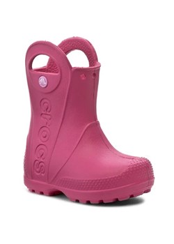 Crocs Kalosze Handle It Rain Boot Kids 12803 Różowy ze sklepu MODIVO w kategorii Kalosze dziecięce - zdjęcie 168398153