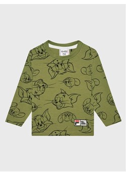 Fila Bluzka Tom & Jerry Topeka FAK0113 Zielony Regular Fit ze sklepu MODIVO w kategorii T-shirty chłopięce - zdjęcie 168398901