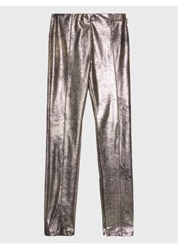 Guess Legginsy J2BB06 WE5T0 Złoty Slim Fit ze sklepu MODIVO w kategorii Spodnie dziewczęce - zdjęcie 168399361
