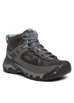 Keen Trekkingi Targhee III Mid Wp 1023040 Szary ze sklepu MODIVO w kategorii Buty trekkingowe damskie - zdjęcie 168400491