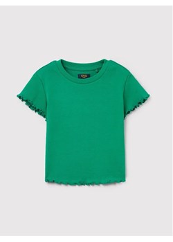 OVS T-Shirt 1477252 Zielony Regular Fit ze sklepu MODIVO w kategorii Bluzki dziewczęce - zdjęcie 168400733