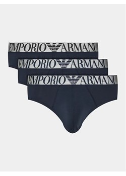 Emporio Armani Underwear Komplet 3 par slipów 111734 4R726 40035 Granatowy ze sklepu MODIVO w kategorii Majtki męskie - zdjęcie 168401400