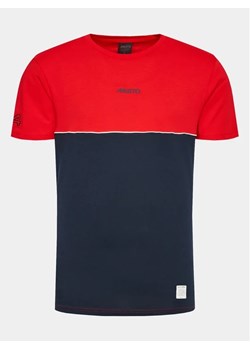 Musto T-Shirt 64 Channel 82505 Czerwony Regular Fit ze sklepu MODIVO w kategorii T-shirty męskie - zdjęcie 168402393