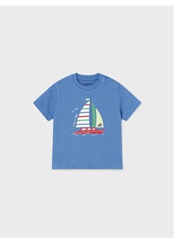 Mayoral T-Shirt 1022 Niebieski Regular Fit ze sklepu MODIVO w kategorii Koszulki niemowlęce - zdjęcie 168403622