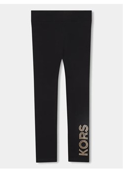 MICHAEL KORS KIDS Legginsy R14161 Czarny Slim Fit ze sklepu MODIVO w kategorii Spodnie dziewczęce - zdjęcie 168405191