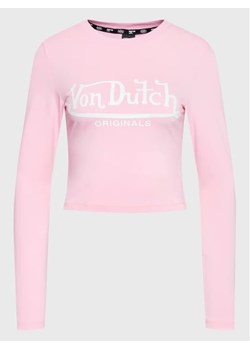 Von Dutch Bluzka Blair 6 224 012 Różowy Slim Fit ze sklepu MODIVO w kategorii Bluzki damskie - zdjęcie 168405782