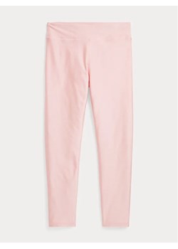 Polo Ralph Lauren Legginsy 313890292001 Różowy Slim Fit ze sklepu MODIVO w kategorii Spodnie dziewczęce - zdjęcie 168406052