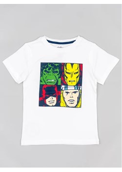Zippy T-Shirt The Avengers ZKBAP0303 23014 Biały Regular Fit ze sklepu MODIVO w kategorii T-shirty chłopięce - zdjęcie 168407591