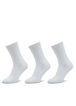 Pepe Jeans Zestaw 3 par wysokich skarpet unisex Cr 3P PLU30018 Biały ze sklepu MODIVO w kategorii Skarpetki dziecięce - zdjęcie 168408601