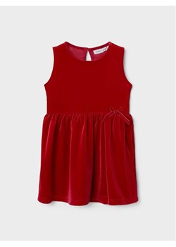 NAME IT Sukienka elegancka 13224308 Czerwony Regular Fit ze sklepu MODIVO w kategorii Sukienki dziewczęce - zdjęcie 168409514