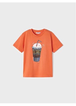 Mayoral T-Shirt 3014 Pomarańczowy Regular Fit ze sklepu MODIVO w kategorii T-shirty chłopięce - zdjęcie 168410334