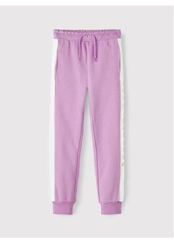 NAME IT Spodnie dresowe 13206434 Różowy Regular Fit ze sklepu MODIVO w kategorii Spodnie dziewczęce - zdjęcie 168411441