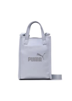 Puma Torebka Core Up Mini Tote X-Bod 079482 02 Szary ze sklepu MODIVO w kategorii Torby Shopper bag - zdjęcie 168411492