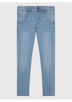 NAME IT Jeansy Silas 13190372 Niebieski Slim Fit ze sklepu MODIVO w kategorii Spodnie chłopięce - zdjęcie 168412594