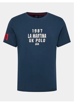 La Martina T-Shirt WMR304 JS206 Granatowy Regular Fit ze sklepu MODIVO w kategorii T-shirty męskie - zdjęcie 168414200