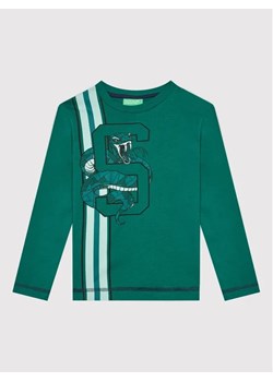 United Colors Of Benetton Bluzka 3VR5C100C Zielony Regular Fit ze sklepu MODIVO w kategorii T-shirty chłopięce - zdjęcie 168416000