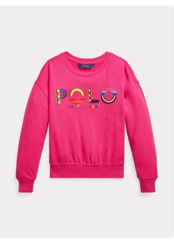 Polo Ralph Lauren Bluza 313901275002 Różowy Regular Fit ze sklepu MODIVO w kategorii Bluzy dziewczęce - zdjęcie 168417864
