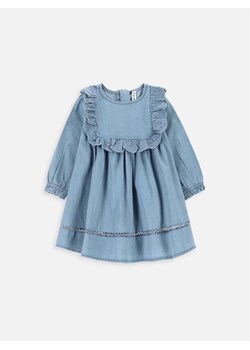 Coccodrillo Sukienka codzienna ZC3128101SGN Niebieski Regular Fit ze sklepu MODIVO w kategorii Sukienki niemowlęce - zdjęcie 168418132