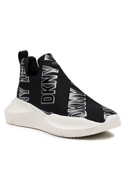 DKNY Sneakersy Ramonia K3247537 Czarny ze sklepu MODIVO w kategorii Buty sportowe damskie - zdjęcie 168418681