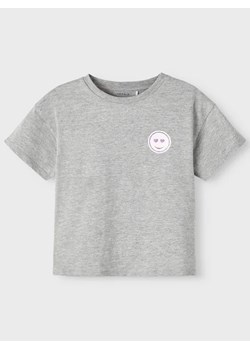 NAME IT T-Shirt 13219322 Szary Loose Fit ze sklepu MODIVO w kategorii Bluzki dziewczęce - zdjęcie 168419131