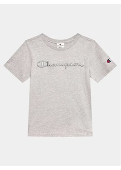 Champion T-Shirt 306349 Szary Regular Fit ze sklepu MODIVO w kategorii T-shirty chłopięce - zdjęcie 168419410