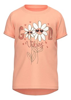 NAME IT T-Shirt 13215038 Pomarańczowy Regular Fit ze sklepu MODIVO w kategorii Bluzki dziewczęce - zdjęcie 168419553