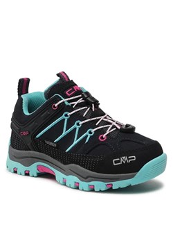 CMP Trekkingi Kids Rigel Low Trekking Shoes Wp 3Q13244 Granatowy ze sklepu MODIVO w kategorii Buty trekkingowe dziecięce - zdjęcie 168419772