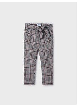Mayoral Spodnie materiałowe 4.506 Szary Regular Fit ze sklepu MODIVO w kategorii Spodnie dziewczęce - zdjęcie 168420231